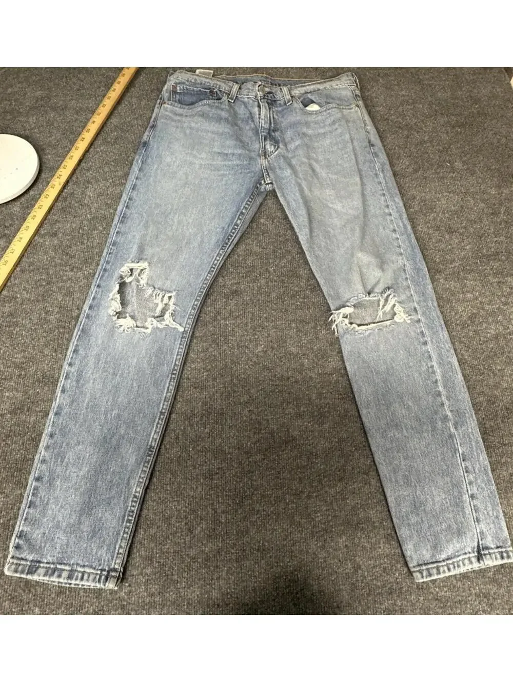 levis 512 Blue distressed 34x30 Jeans